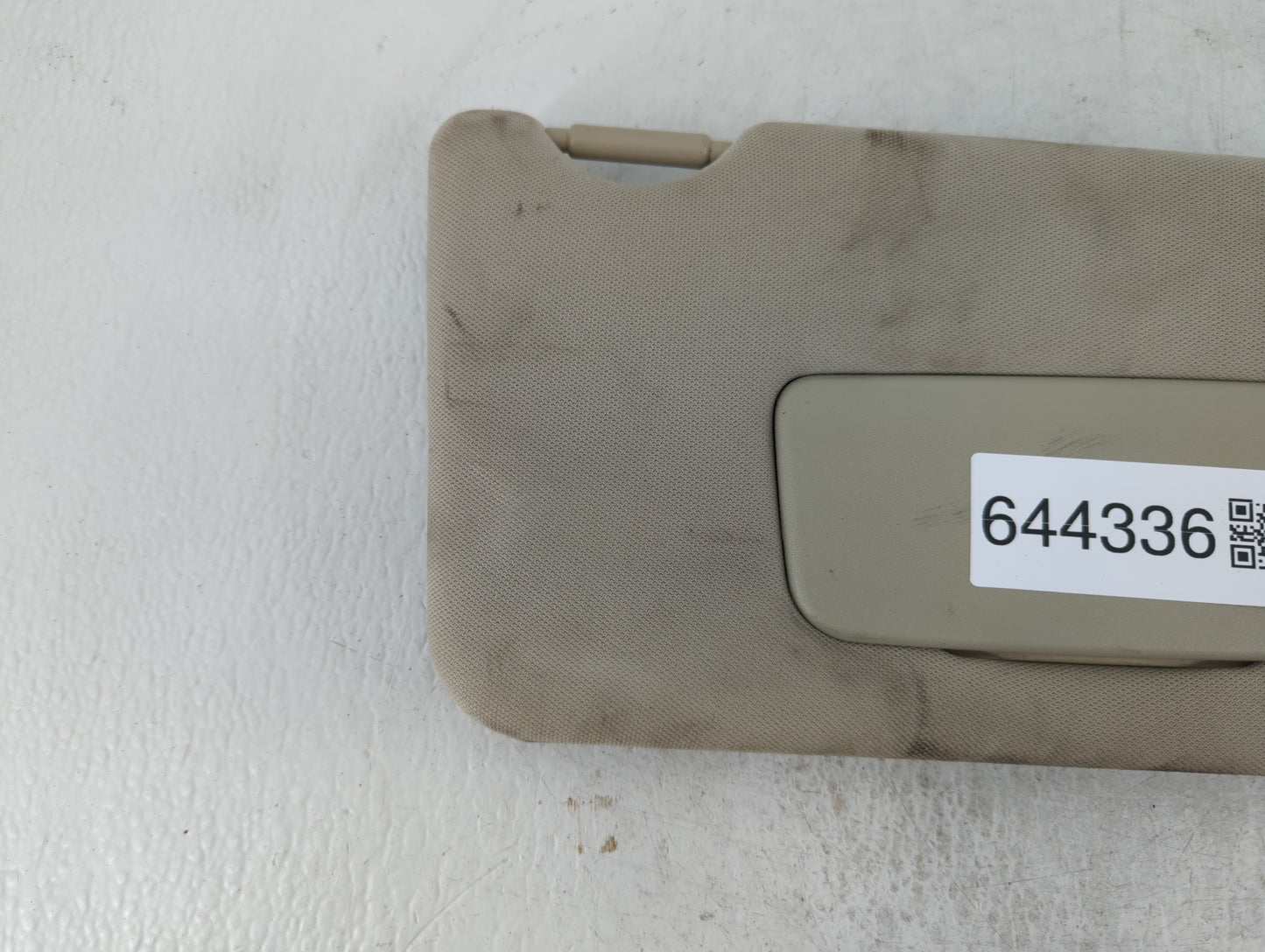 2009 Nissan Altima Sun Visor Shade Replacement Passenger Right Mirror Fits OEM Used Auto Parts - Oemusedautoparts1.com