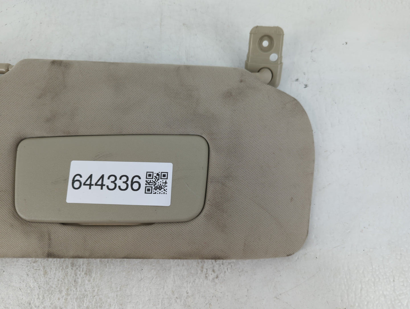 2009 Nissan Altima Sun Visor Shade Replacement Passenger Right Mirror Fits OEM Used Auto Parts - Oemusedautoparts1.com