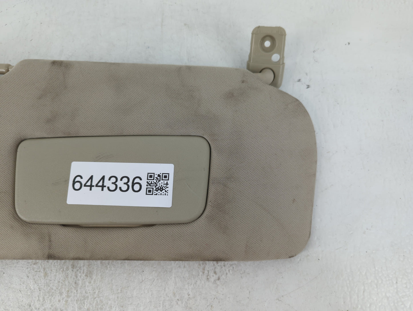 2009 Nissan Altima Sun Visor Shade Replacement Passenger Right Mirror Fits OEM Used Auto Parts - Oemusedautoparts1.com