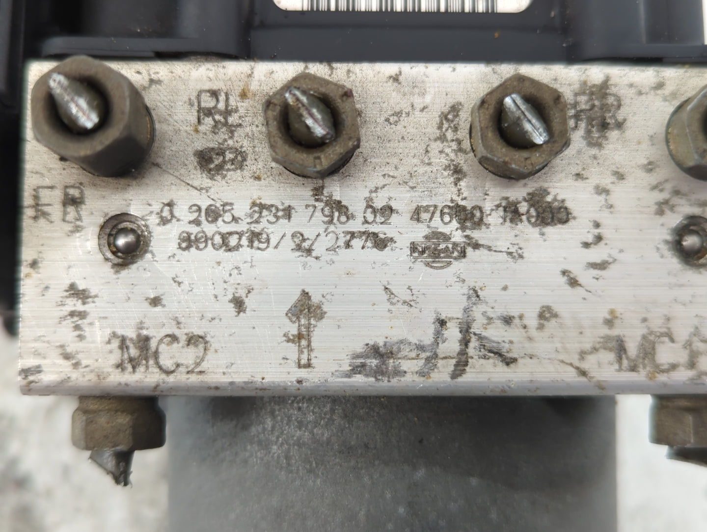 2007-2009 Nissan Altima ABS Pump Control Module Replacement P/N:47600 12000 0 265 234 789 02 Fits Fits 2007 2008 2009 OEM Us