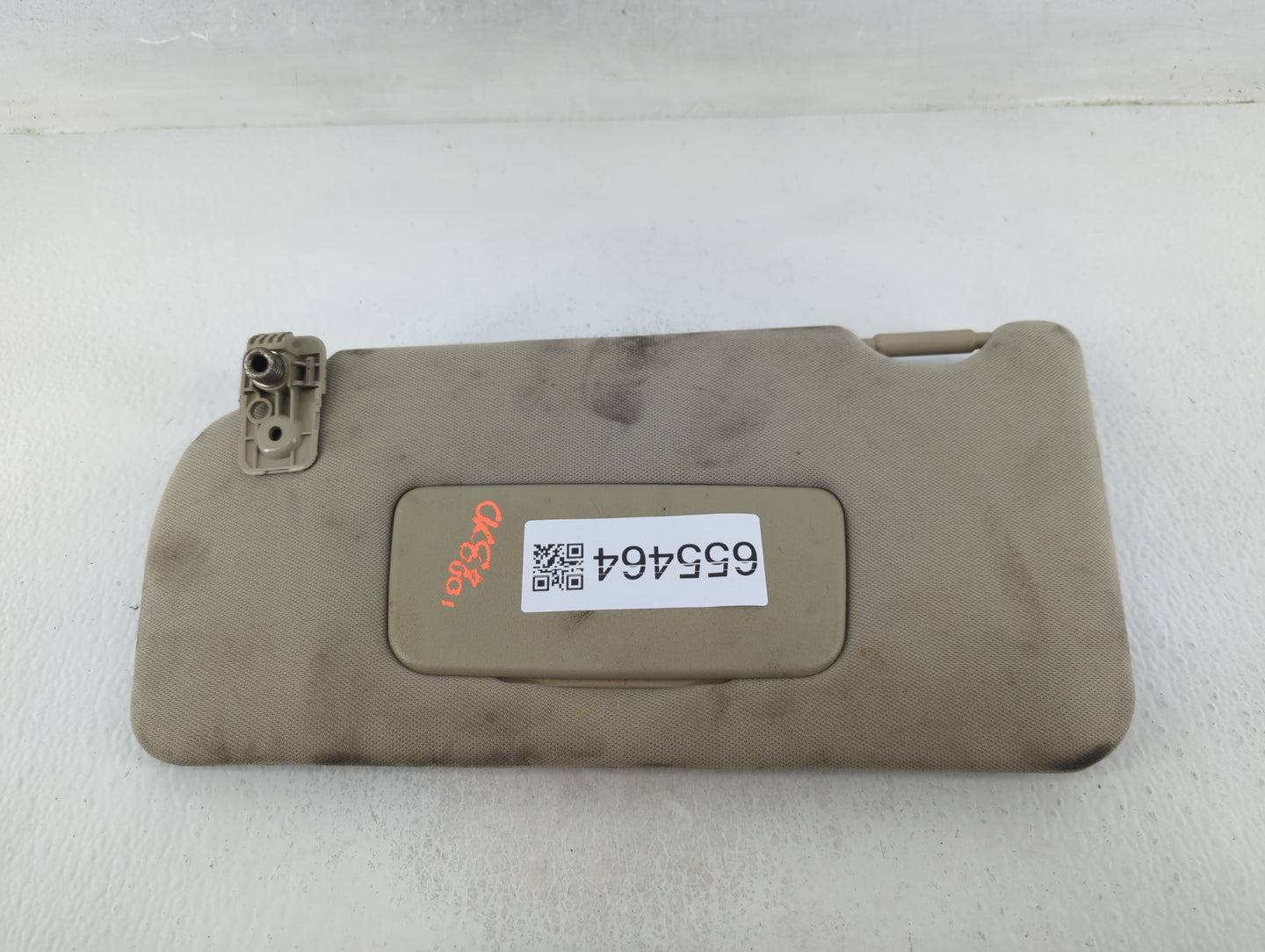 2009 Nissan Altima Sun Visor Shade Replacement Driver Left Mirror Fits OEM Used Auto Parts - Oemusedautoparts1.com