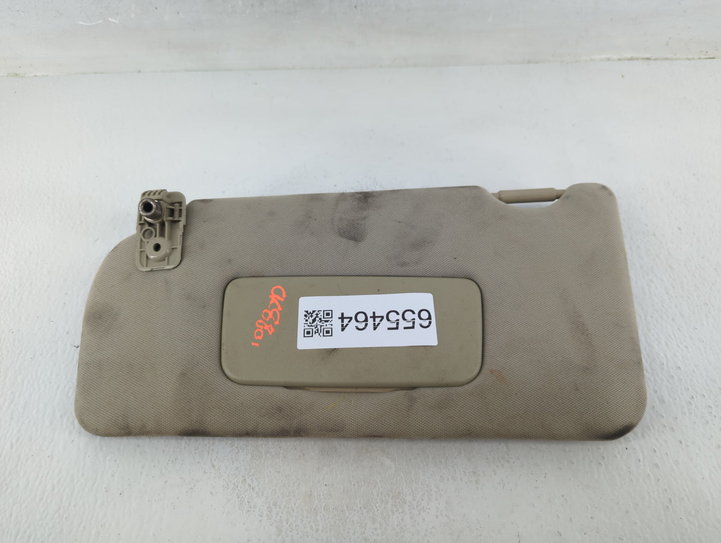 2009 Nissan Altima Sun Visor Shade Replacement Driver Left Mirror Fits OEM Used Auto Parts - Oemusedautoparts1.com