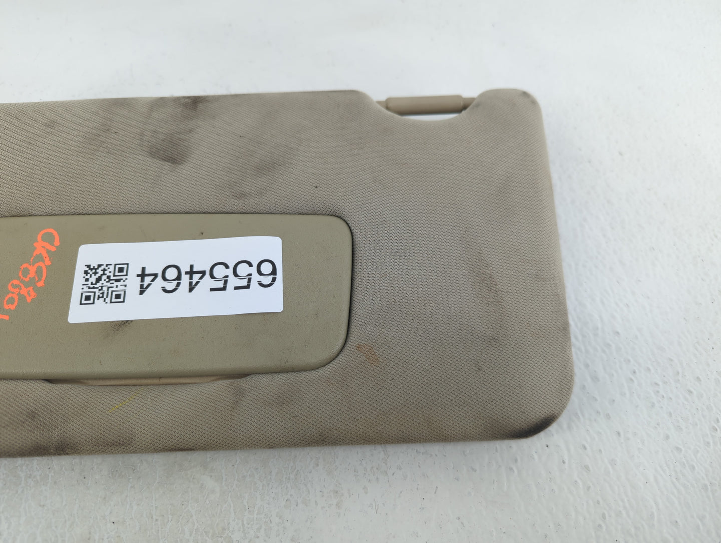 2009 Nissan Altima Sun Visor Shade Replacement Driver Left Mirror Fits OEM Used Auto Parts - Oemusedautoparts1.com