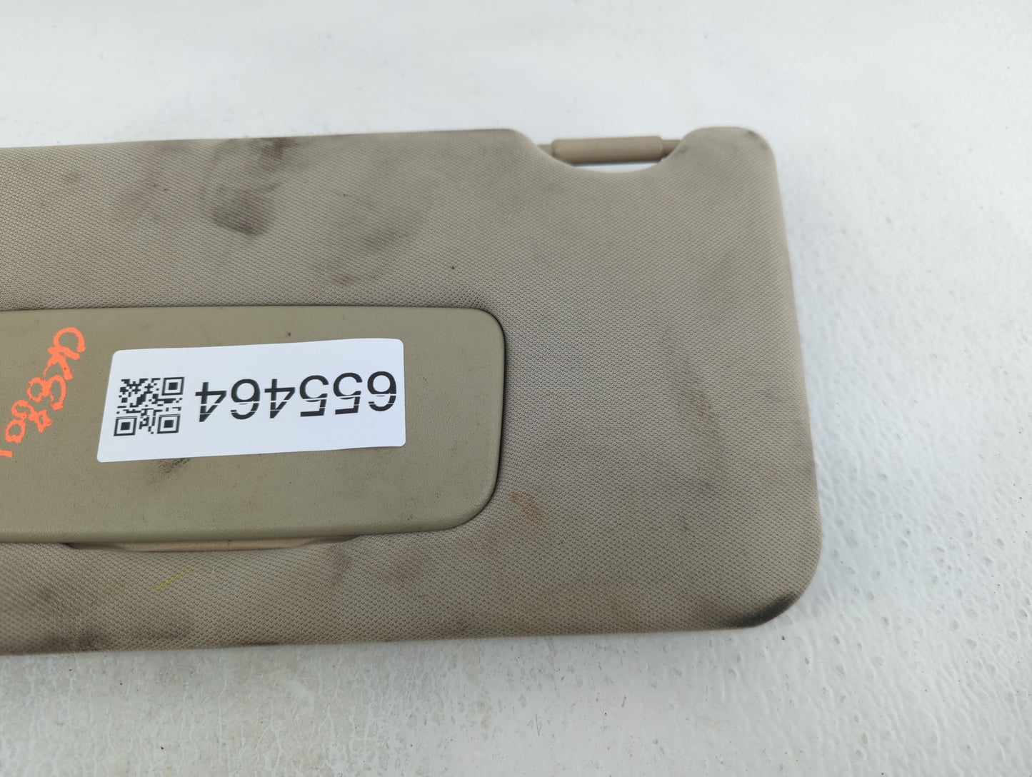 2009 Nissan Altima Sun Visor Shade Replacement Driver Left Mirror Fits OEM Used Auto Parts - Oemusedautoparts1.com
