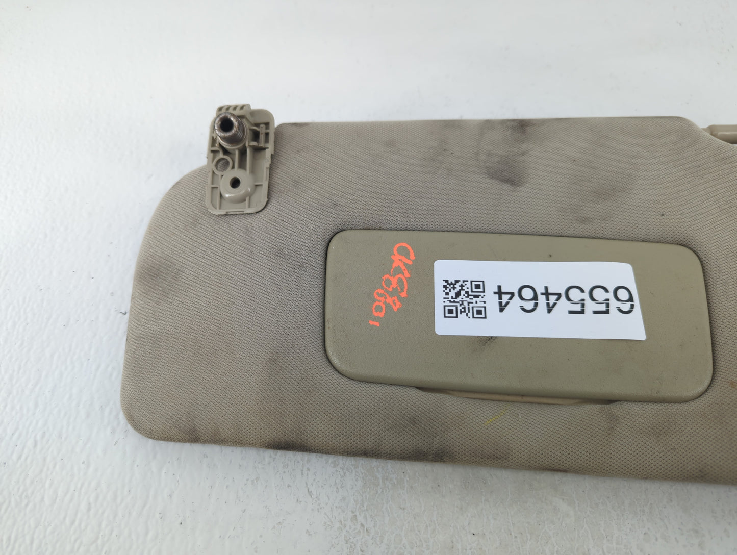 2009 Nissan Altima Sun Visor Shade Replacement Driver Left Mirror Fits OEM Used Auto Parts - Oemusedautoparts1.com
