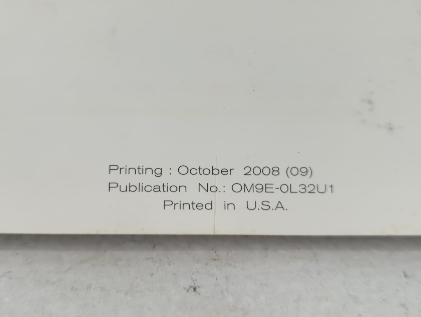 2009 Nissan Altima Owners Manual Book Guide P/N:OM9E-0L32U1 OEM Used Auto Parts - Oemusedautoparts1.com