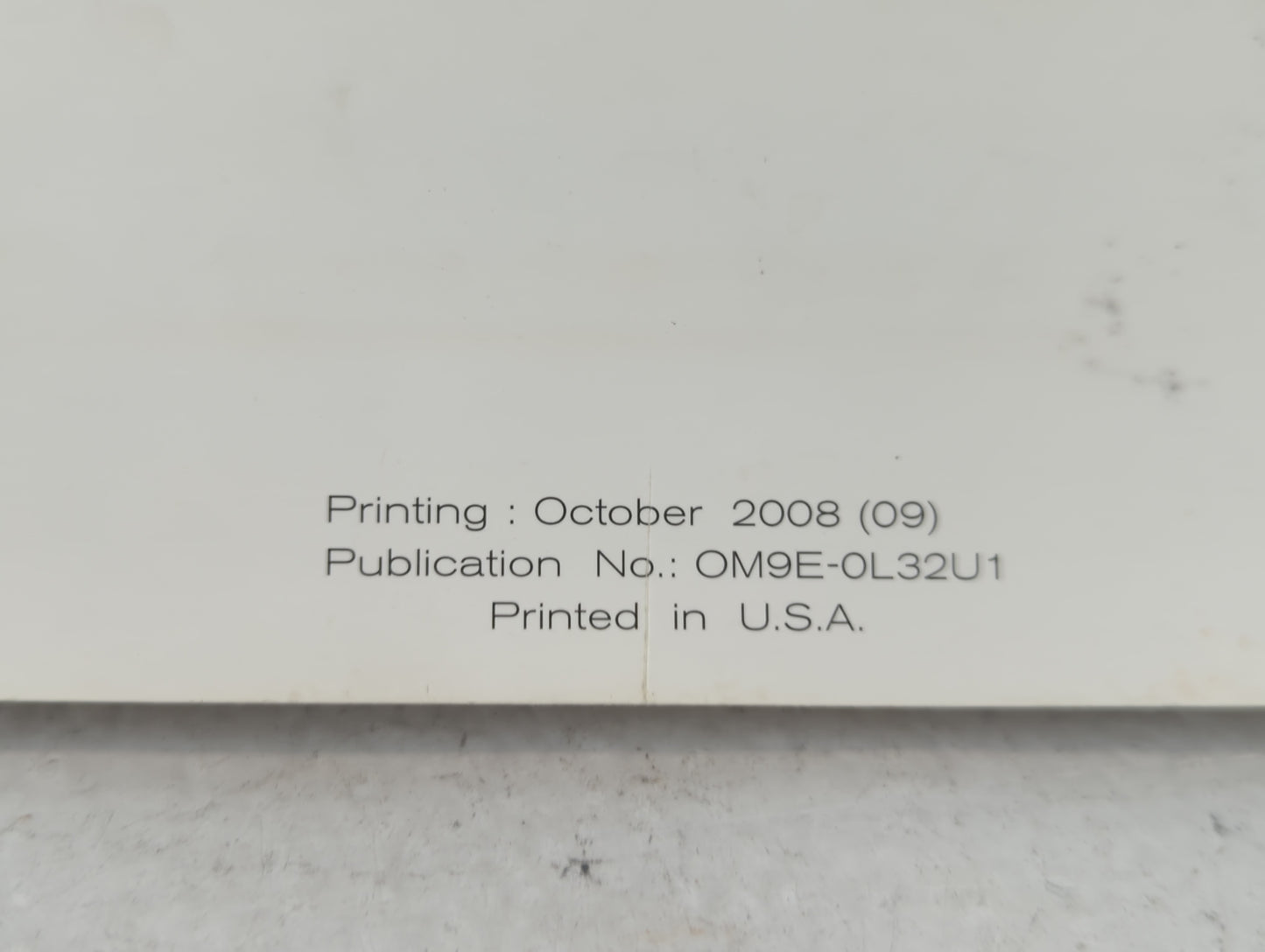 2009 Nissan Altima Owners Manual Book Guide P/N:OM9E-0L32U1 OEM Used Auto Parts - Oemusedautoparts1.com