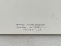 2009 Nissan Altima Owners Manual Book Guide P/N:OM9E-0L32U1 OEM Used Auto Parts - Oemusedautoparts1.com