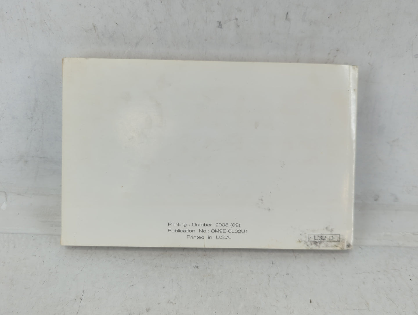 2009 Nissan Altima Owners Manual Book Guide P/N:OM9E-0L32U1 OEM Used Auto Parts - Oemusedautoparts1.com