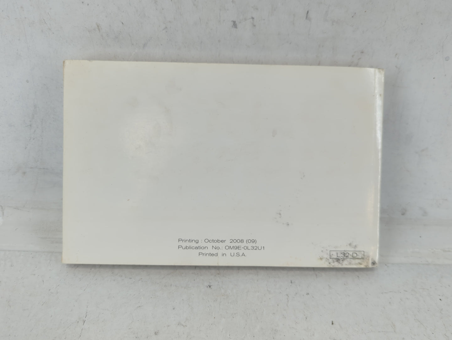 2009 Nissan Altima Owners Manual Book Guide P/N:OM9E-0L32U1 OEM Used Auto Parts - Oemusedautoparts1.com