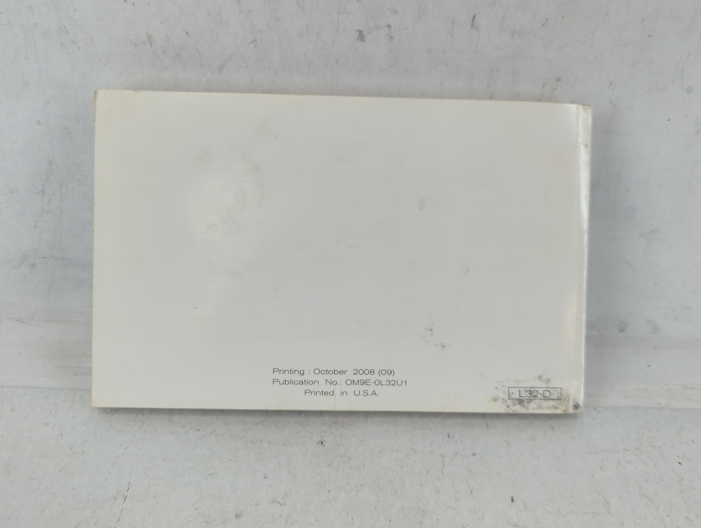 2009 Nissan Altima Owners Manual Book Guide P/N:OM9E-0L32U1 OEM Used Auto Parts - Oemusedautoparts1.com