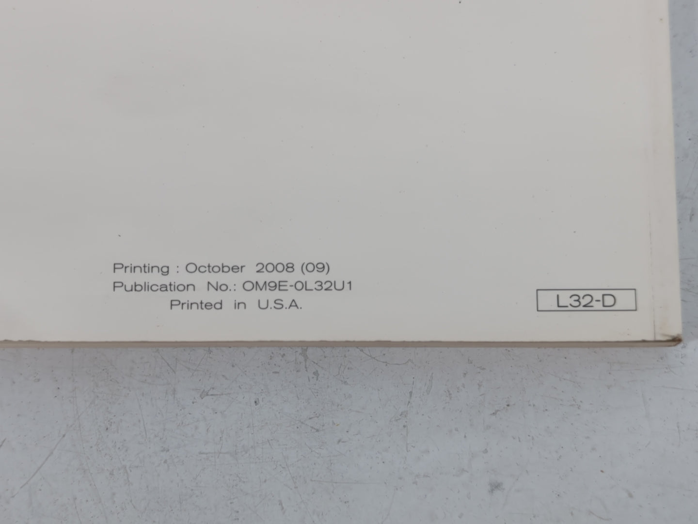 2009 Nissan Altima Owners Manual Book Guide P/N:OM9E-0L32U1 OEM Used Auto Parts - Oemusedautoparts1.com