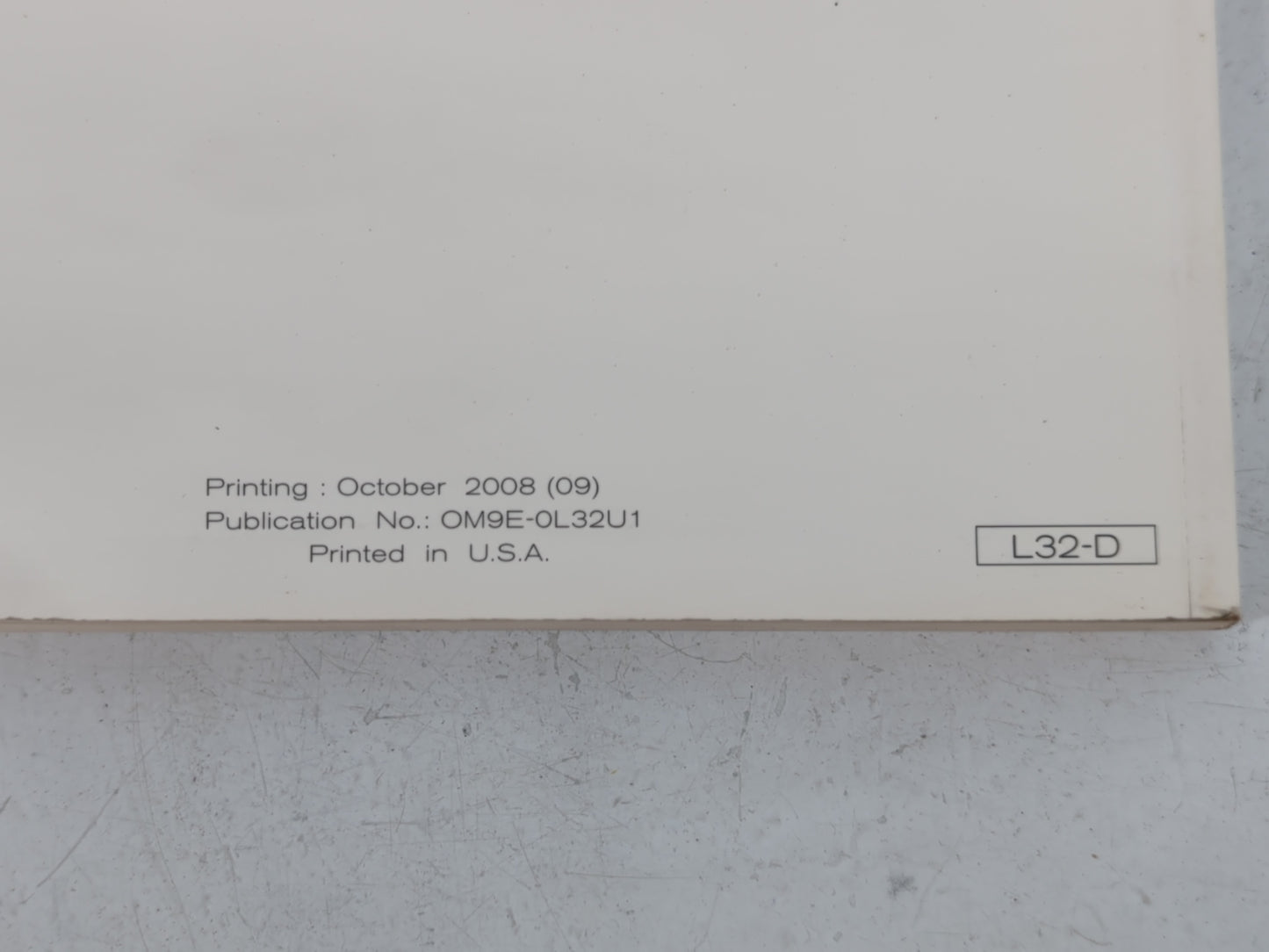 2009 Nissan Altima Owners Manual Book Guide P/N:OM9E-0L32U1 OEM Used Auto Parts - Oemusedautoparts1.com