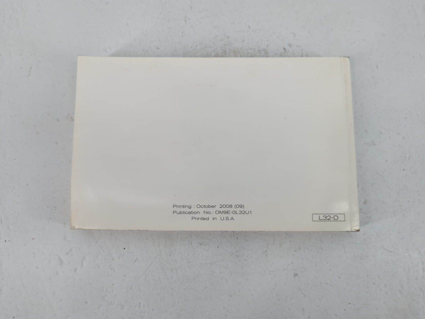 2009 Nissan Altima Owners Manual Book Guide P/N:OM9E-0L32U1 OEM Used Auto Parts - Oemusedautoparts1.com