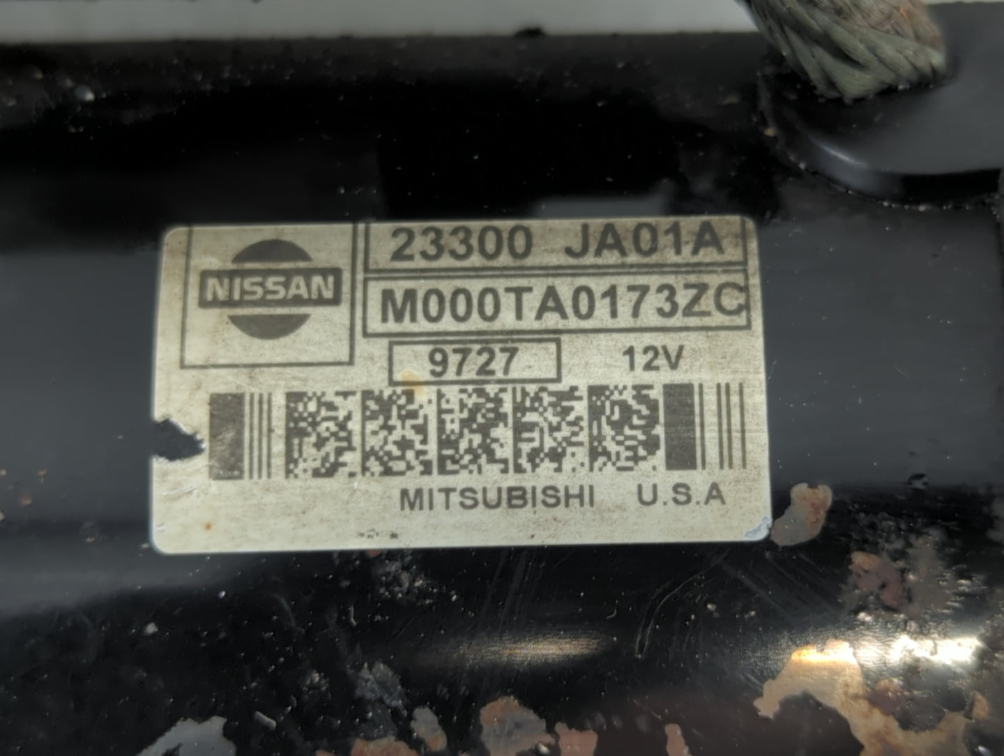 2007-2013 Nissan Altima Car Starter Motor Solenoid OEM P/N:M000TA0173ZC 23300 JA01A Fits Fits 2007 2008 2009 2010 2011 2012 