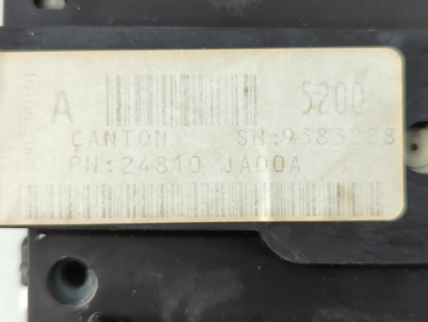 2007-2009 Nissan Altima Instrument Cluster Speedometer Gauges P/N:24810 JA00A Fits Fits 2007 2008 2009 OEM Used Auto Parts -