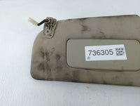2009 Nissan Altima Sun Visor Shade Replacement Passenger Right Mirror Fits OEM Used Auto Parts - Oemusedautoparts1.com