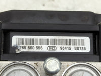 2007-2009 Nissan Altima Anti-Lock Brake ABS Pump Module Actuator OEM P/N:98415 B0786 0 265 800 556 Fits Fits 2007 2008 2009 