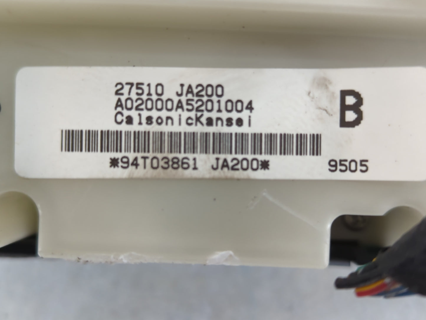 2007-2009 Nissan Altima Climate Control Module Temperature AC/Heater Replacement P/N:96Q09731 27510 JA200 Fits Fits 2007 200
