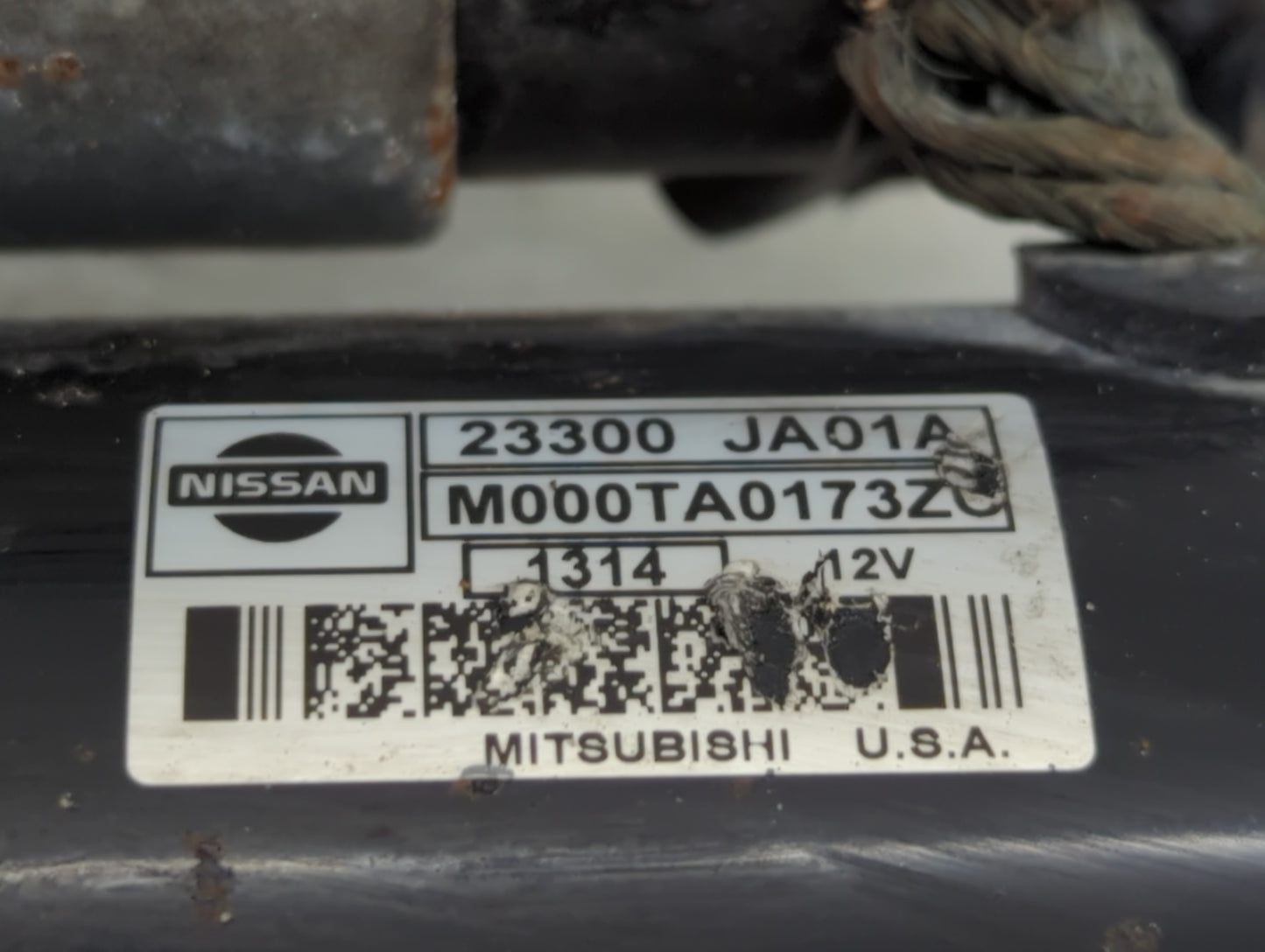 2007-2013 Nissan Altima Car Starter Motor Solenoid OEM P/N:M000TA0173ZC 23300 JA01A Fits Fits 2007 2008 2009 2010 2011 2012 