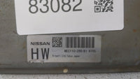 2009 Nissan Altima PCM Engine Control Computer ECU ECM PCU OEM P/N:MEC110-260 B1 MEC120-180 Fits OEM Used Auto Parts - Oemus