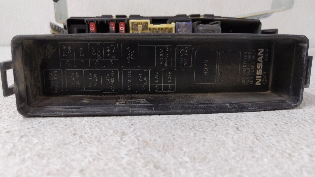 2009-2014 Nissan Cube Fusebox Fuse Box Panel Relay Module P/N:7154-7223-30 Fits Fits 2009 2010 2011 2012 2013 2014 OEM Used 