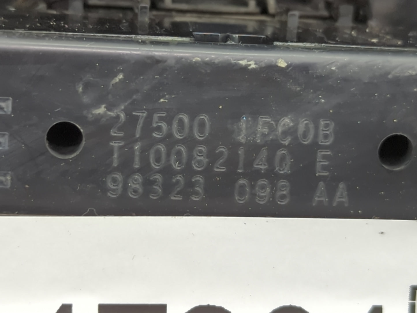 2009 Nissan Cube Climate Control Module Temperature AC/Heater Replacement P/N:27500 1FC0B T10082140, 98323 098 AA Fits OEM U