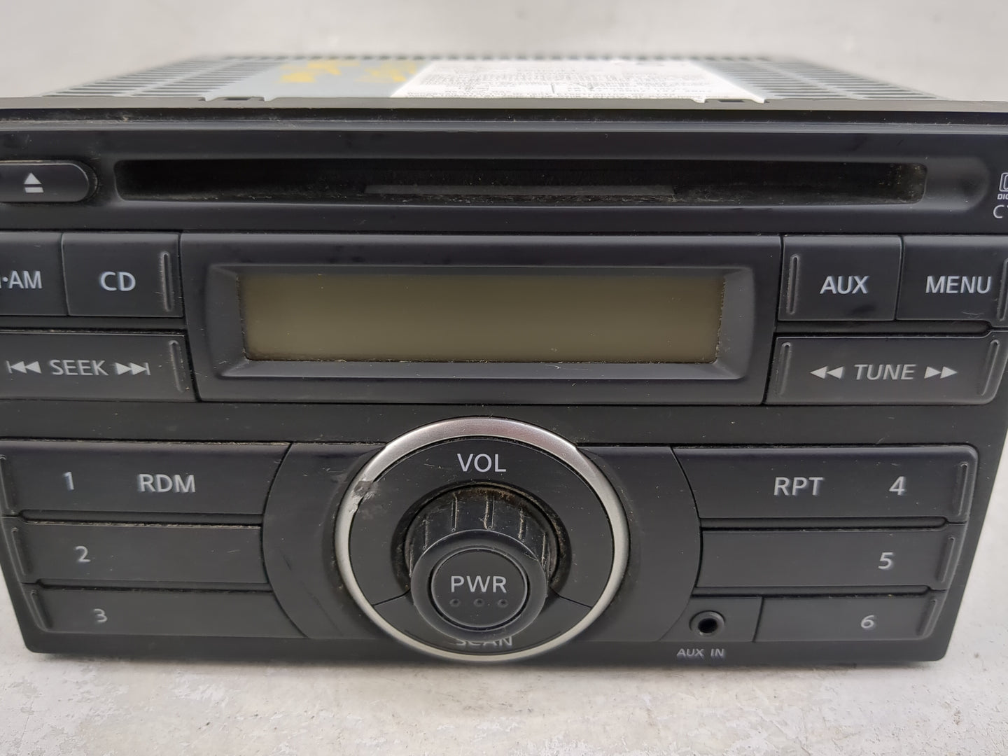 2009-2012 Nissan Cube Radio AM FM Cd Player Receiver Replacement P/N:28185 1FC0B PP-3089M-A Fits Fits 2009 2010 2011 2012 OE