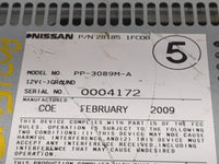 2009-2012 Nissan Cube Radio AM FM Cd Player Receiver Replacement P/N:28185 1FC0B PP-3089M-A Fits Fits 2009 2010 2011 2012 OE