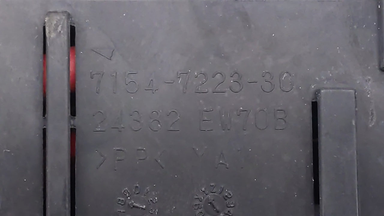 2009-2014 Nissan Cube Fusebox Fuse Box Panel Relay Module P/N:7154-7223-30 7154-7223-30 Fits Fits 2009 2010 2011 2012 2013 2
