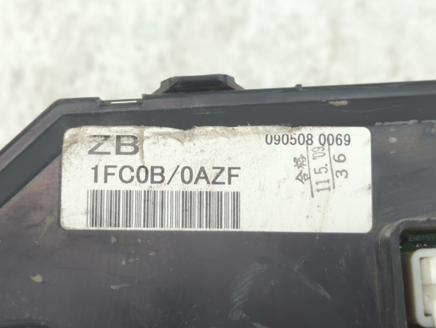 2009 Nissan Cube Instrument Cluster Speedometer Gauges P/N:ZB 1FC0B Fits OEM Used Auto Parts - Oemusedautoparts1.com