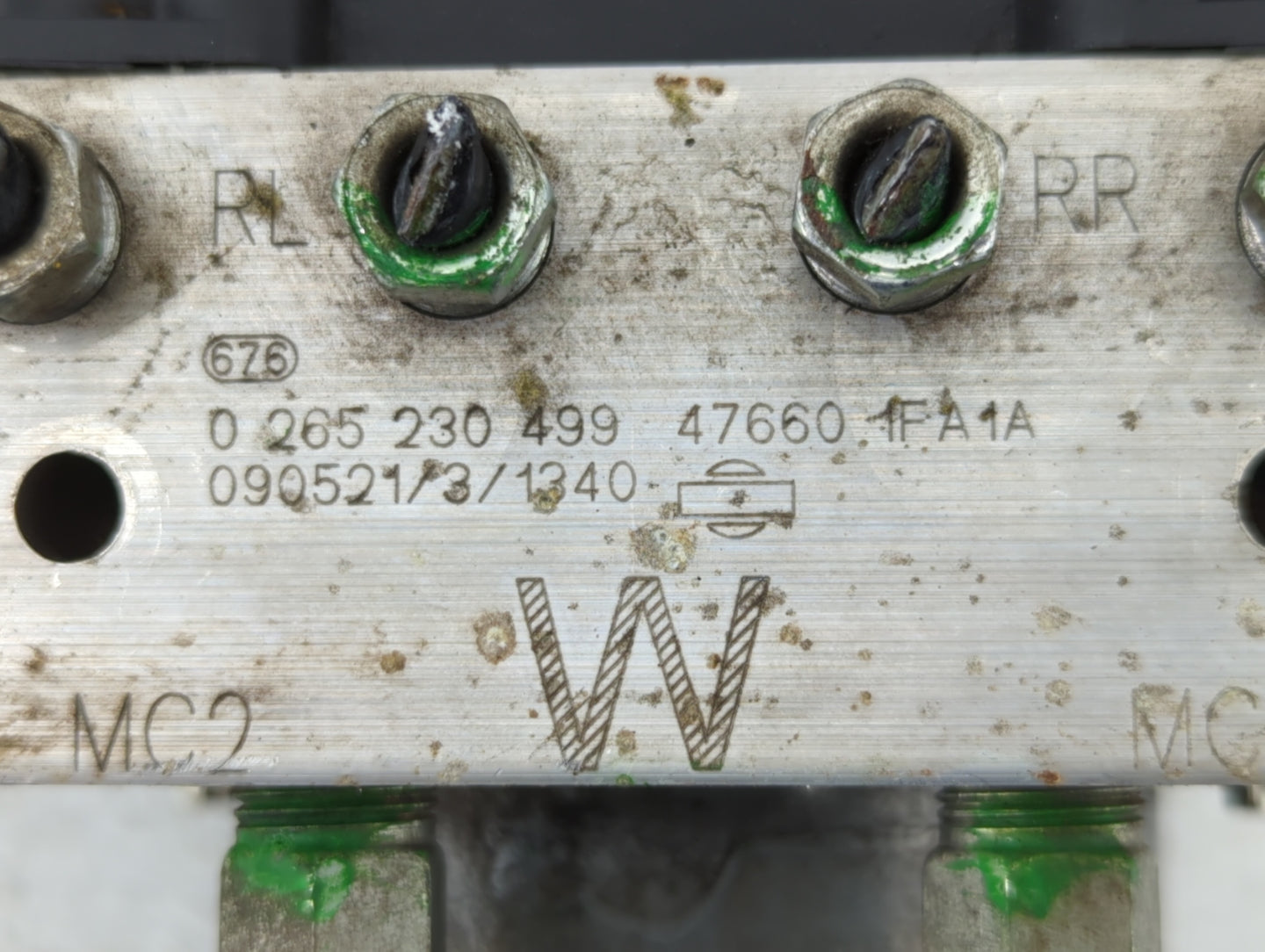 2009-2010 Nissan Cube ABS Pump Control Module Replacement P/N:47660 1FA1A Fits Fits 2009 2010 OEM Used Auto Parts - Oemuseda