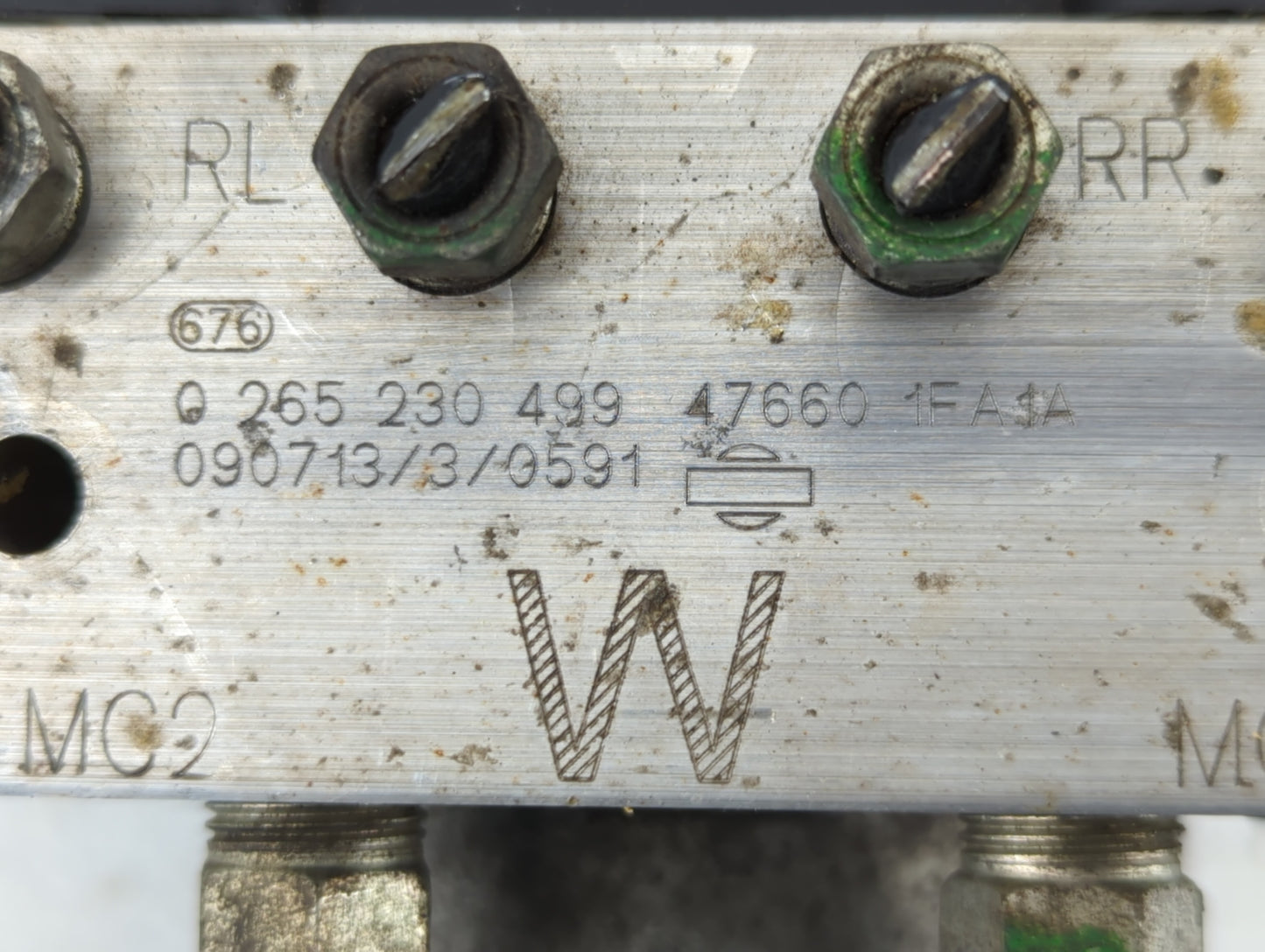 2009-2010 Nissan Cube ABS Pump Control Module Replacement P/N:47660 1FA1A Fits Fits 2009 2010 OEM Used Auto Parts - Oemuseda