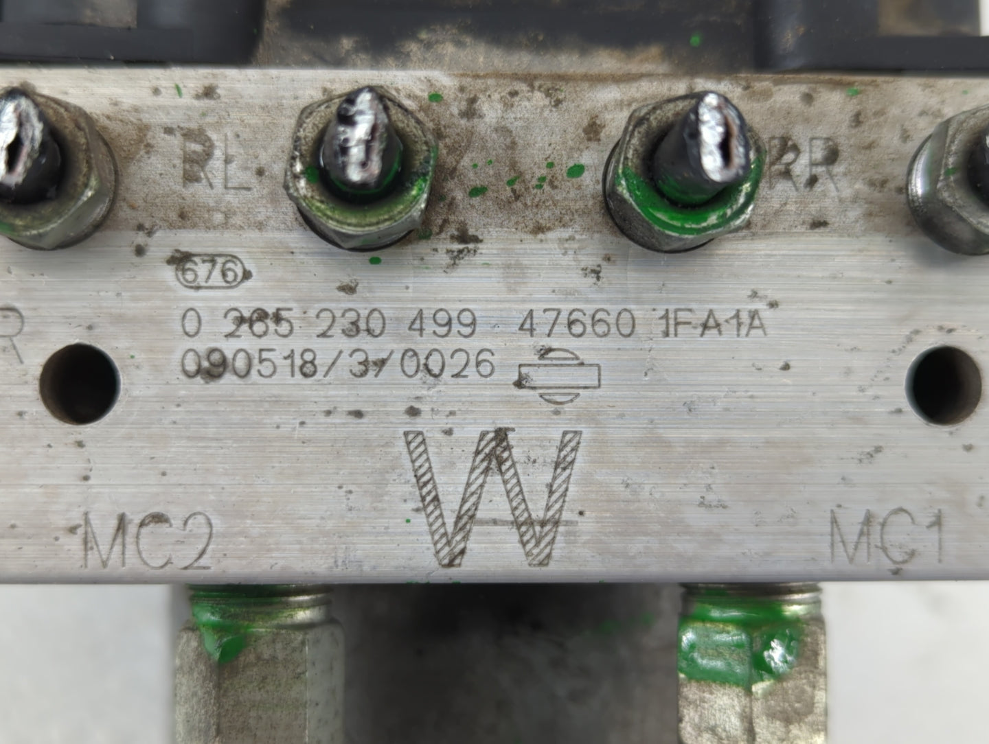 2009-2010 Nissan Cube ABS Pump Control Module Replacement P/N:47660 1FA1A Fits Fits 2009 2010 OEM Used Auto Parts - Oemuseda