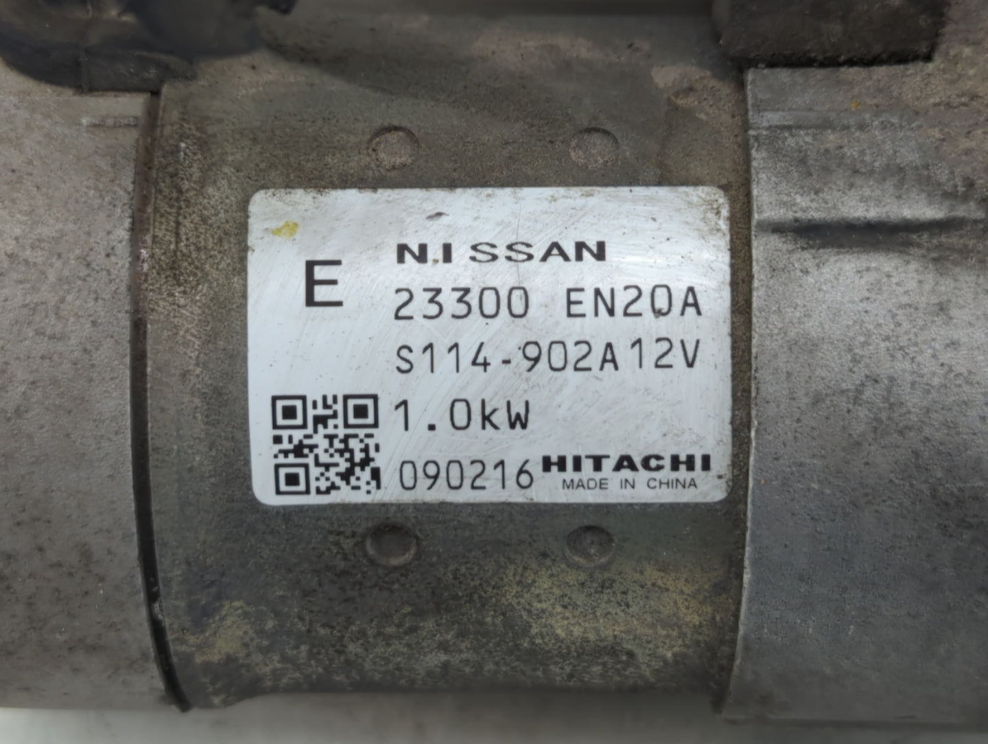 2009 Nissan Cube Car Starter Motor Solenoid OEM P/N:23300 EN20A Fits OEM Used Auto Parts - Oemusedautoparts1.com