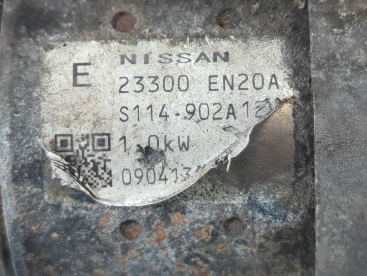 2009 Nissan Cube Car Starter Motor Solenoid OEM P/N:23300 EN20A Fits OEM Used Auto Parts - Oemusedautoparts1.com