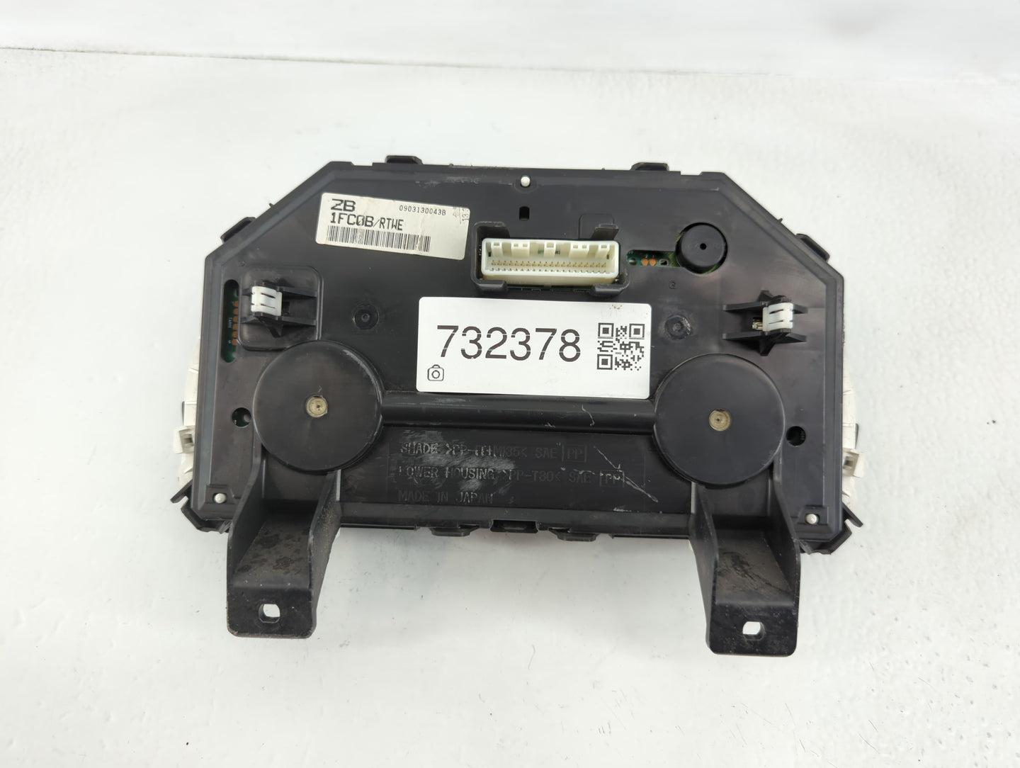 2009 Nissan Cube Instrument Cluster Speedometer Gauges P/N:0903130043B Fits OEM Used Auto Parts - Oemusedautoparts1.com