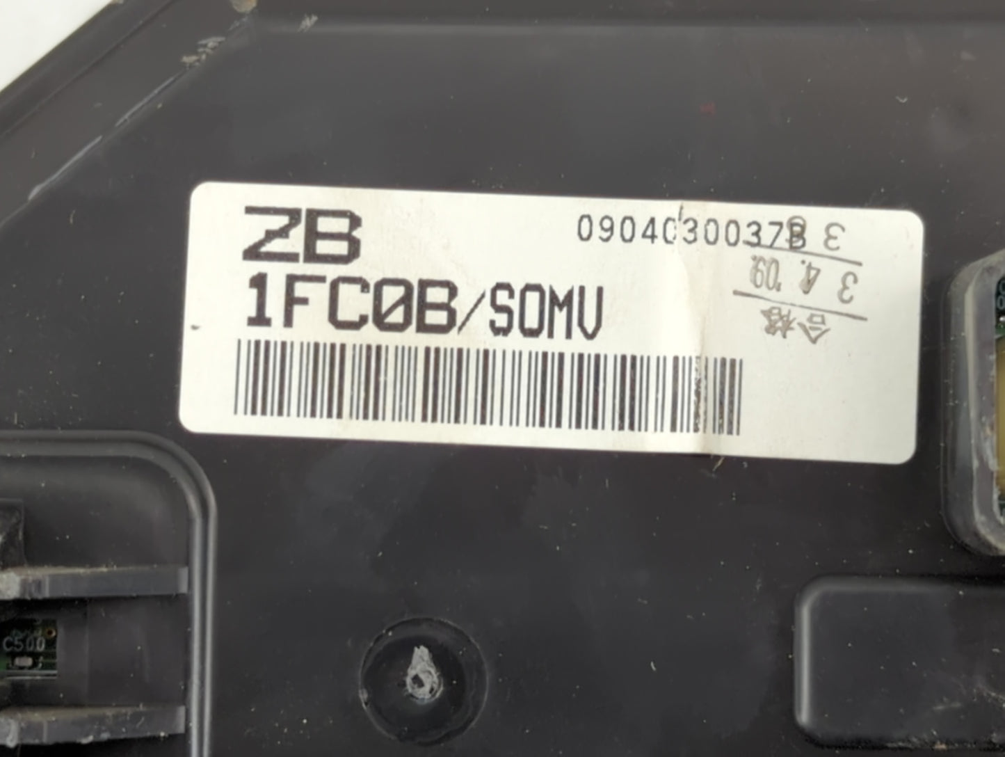 2009 Nissan Cube Instrument Cluster Speedometer Gauges P/N:1FC0B/S0MV ZB Fits OEM Used Auto Parts - Oemusedautoparts1.com