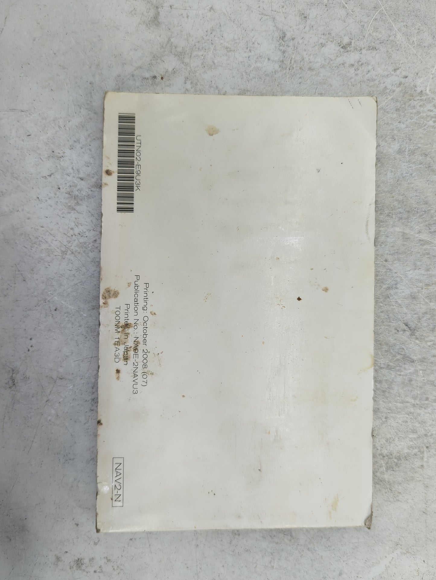 2009 Nissan Frontier Owners Manual Book Guide P/N:UTN02-E9U3K NW0E-2NAVU3 OEM Used Auto Parts - Oemusedautoparts1.com