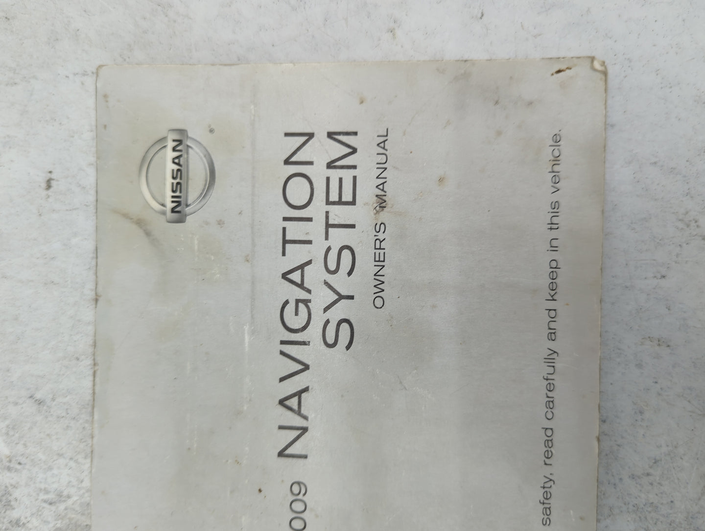 2009 Nissan Frontier Owners Manual Book Guide P/N:UTN02-E9U3K NW0E-2NAVU3 OEM Used Auto Parts - Oemusedautoparts1.com