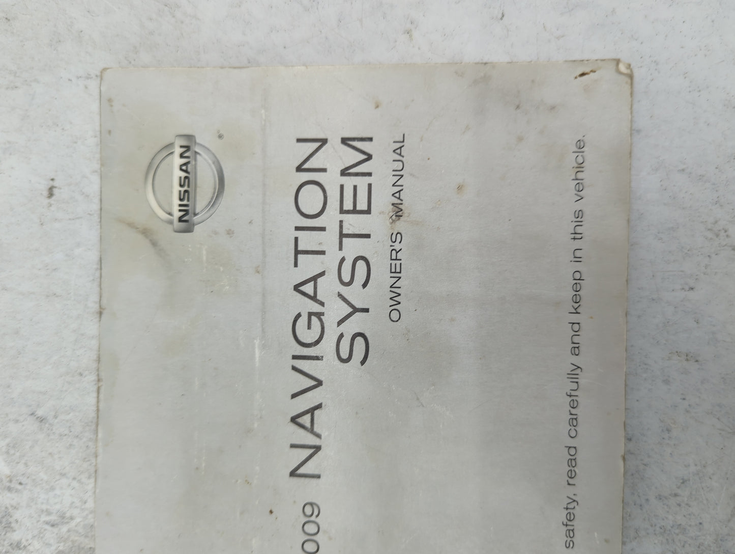 2009 Nissan Frontier Owners Manual Book Guide P/N:UTN02-E9U3K NW0E-2NAVU3 OEM Used Auto Parts - Oemusedautoparts1.com