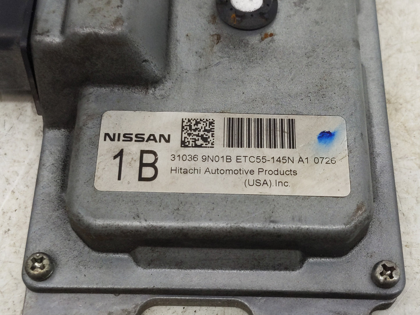 2009 Nissan Maxima PCM Engine Control Computer ECU ECM PCU OEM P/N:31036-9N01B Fits OEM Used Auto Parts - Oemusedautoparts1.