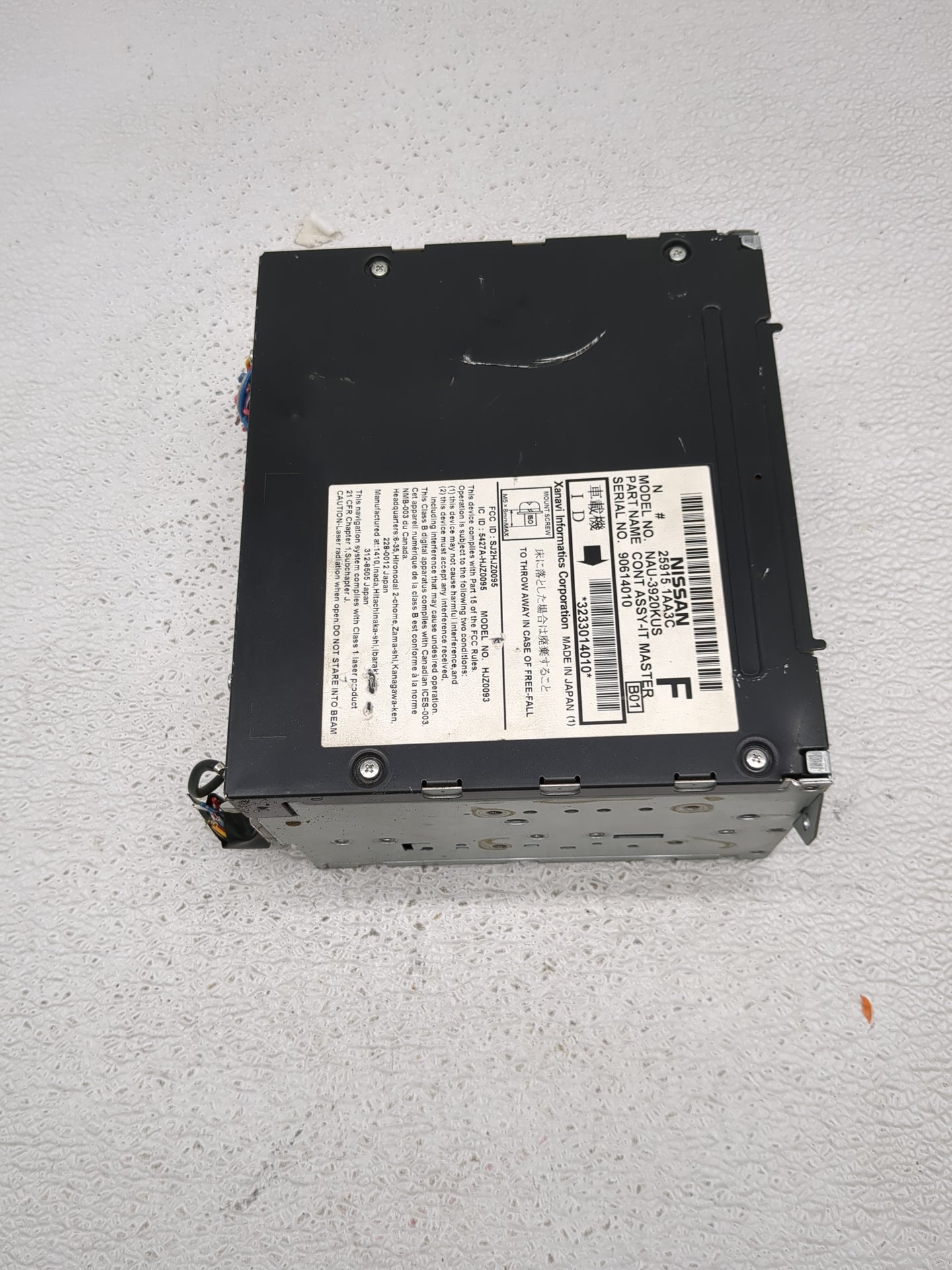2009 Nissan Maxima Radio AM FM Cd Player Receiver Replacement P/N:25915 1AA3C Fits OEM Used Auto Parts - Oemusedautoparts1.c