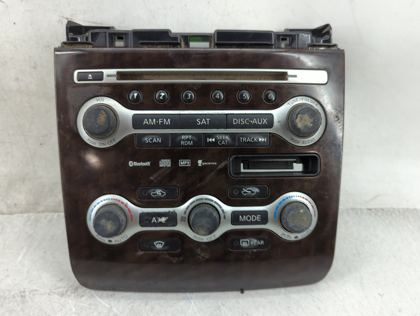 2009 Nissan Maxima Radio AM FM Cd Player Receiver Replacement P/N:28185-9N00A F21PB974B Fits OEM Used Auto Parts - Oemusedau