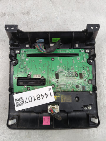 2009 Nissan Maxima Radio AM FM Cd Player Receiver Replacement P/N:28185-9N00A F21PB974B Fits OEM Used Auto Parts
