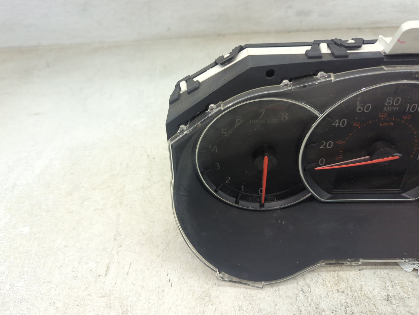 2009 Nissan Maxima Instrument Cluster Speedometer Gauges P/N:248109N00A 248109N00A/09034 Miles:109K Fits OEM Used Auto Parts