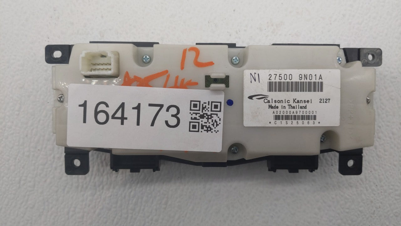 2009-2014 Nissan Maxima Climate Control Module Temperature AC/Heater Replacement P/N:27500 9N01A Fits OEM Used Auto Parts - 