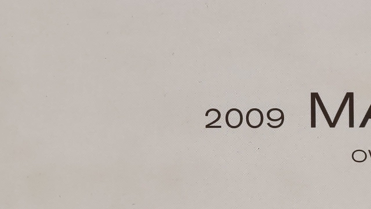 2009 Nissan Maxima Owners Manual Book Guide OEM Used Auto Parts - Oemusedautoparts1.com