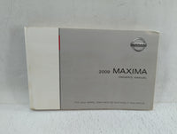 2009 Nissan Maxima Owners Manual Book Guide OEM Used Auto Parts - Oemusedautoparts1.com