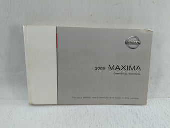 compare product 2009 Nissan Maxima Owners Manual Book Guide OEM Used Auto Parts